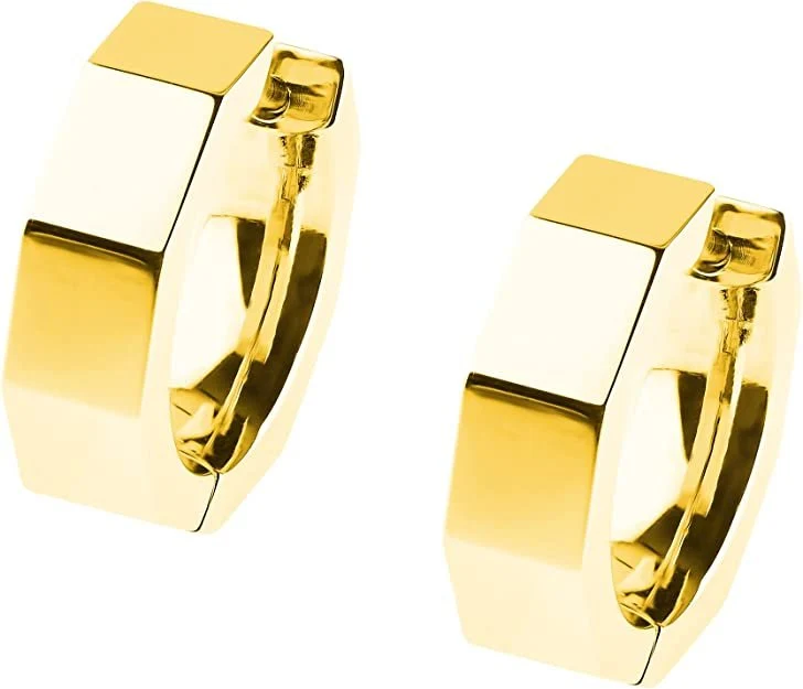 Ernstes Design Damen Creolen evia Ohrringe Gold E604