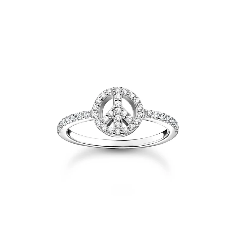Thomas Sabo Damenring Peace Silber TR2373-051-14