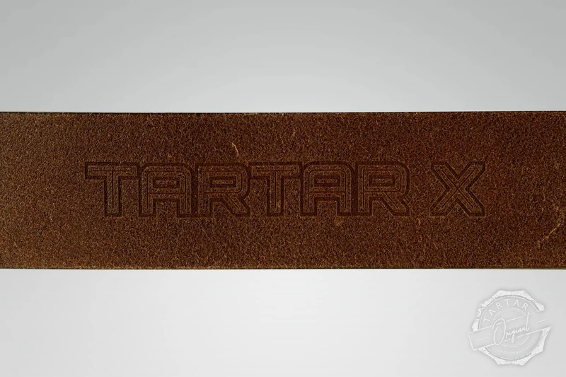 GÜRTEL TARTAR X - BUTTERO BRAUN/SCHWARZ