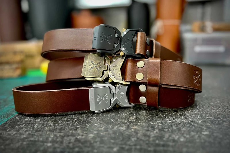 GÜRTEL TARTAR X - BUTTERO BRAUN/SCHWARZ