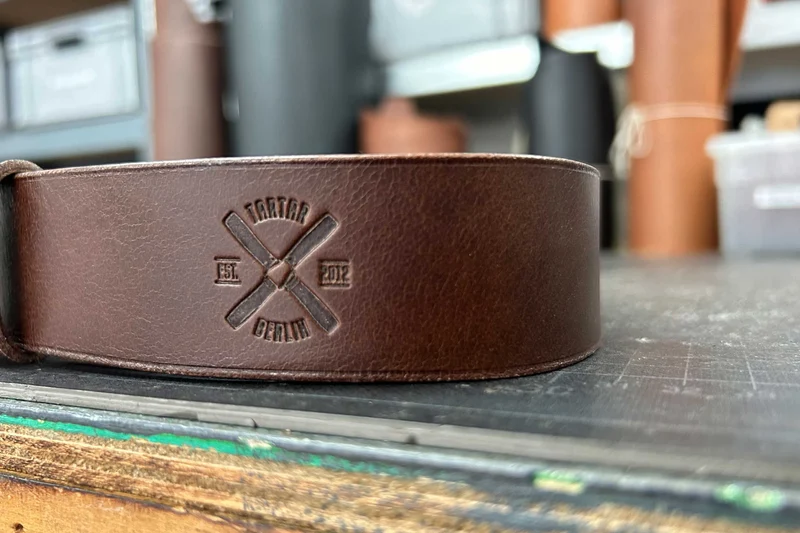 GÜRTEL TARTAR X - BUTTERO BRAUN/SCHWARZ
