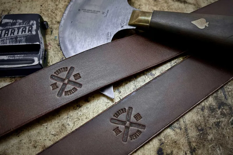 GÜRTEL TARTAR X - BUTTERO BRAUN/SCHWARZ