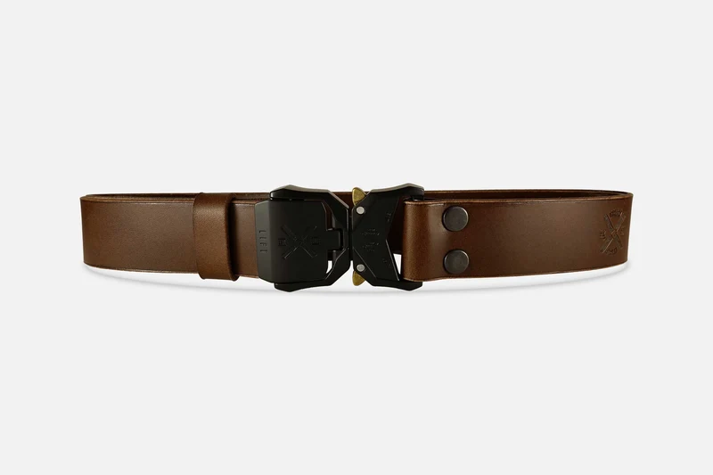 GÜRTEL TARTAR X - BUTTERO BRAUN/SCHWARZ