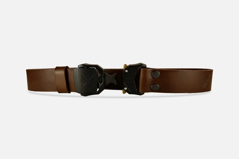 GÜRTEL TARTAR X - BUTTERO BRAUN/SCHWARZ