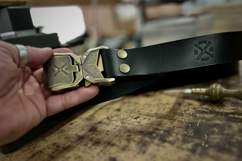 GÜRTEL TARTAR X - ZENITH BLACK/ALTMESSING