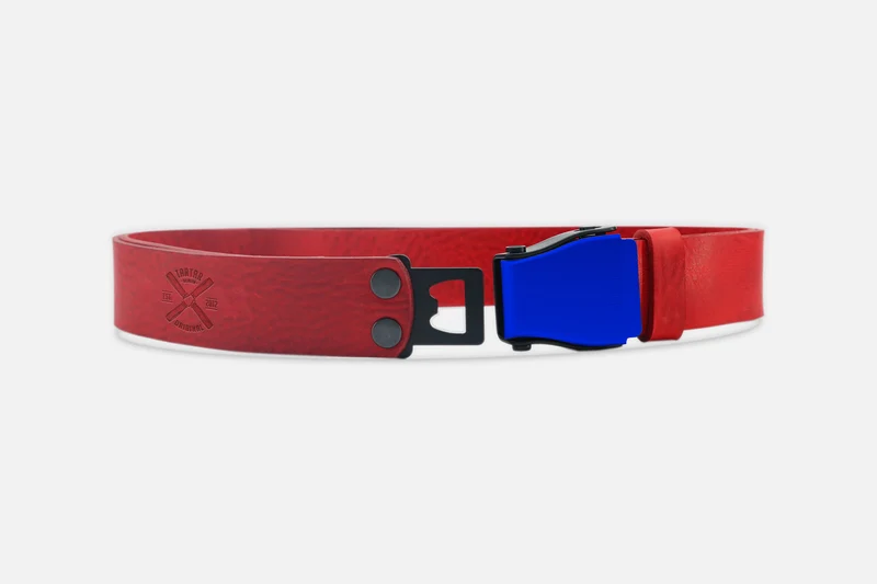 GÜRTEL STANDARD RUBIN/MIXED BLAU