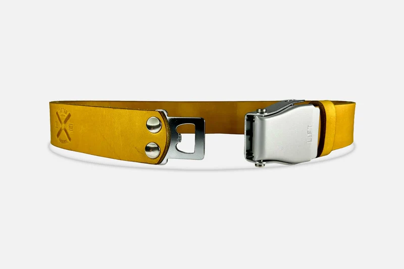 GÜRTEL STANDARD MANGO/SILBER