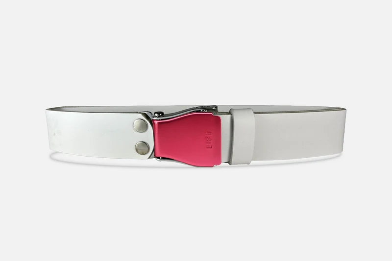 GÜRTEL STANDARD WEIß/ROSÉ