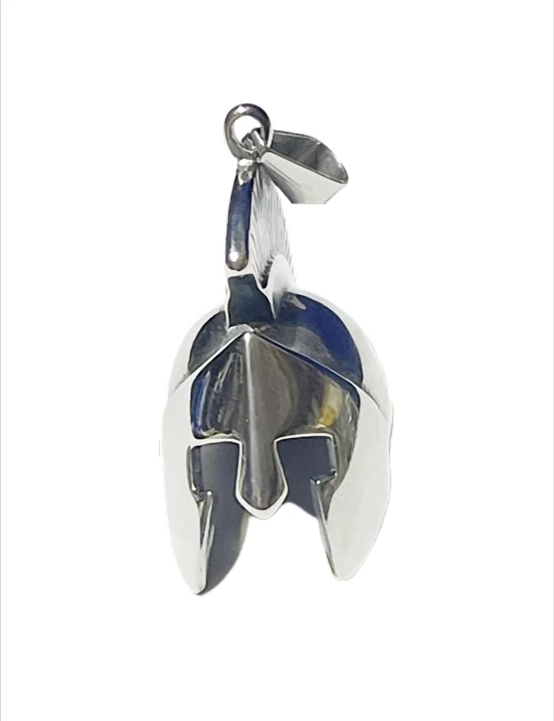 Aquila Maximus – Gladiatorenhelm Anhänger aus Edelstahl, ca. 50 × 35 × 23 mm