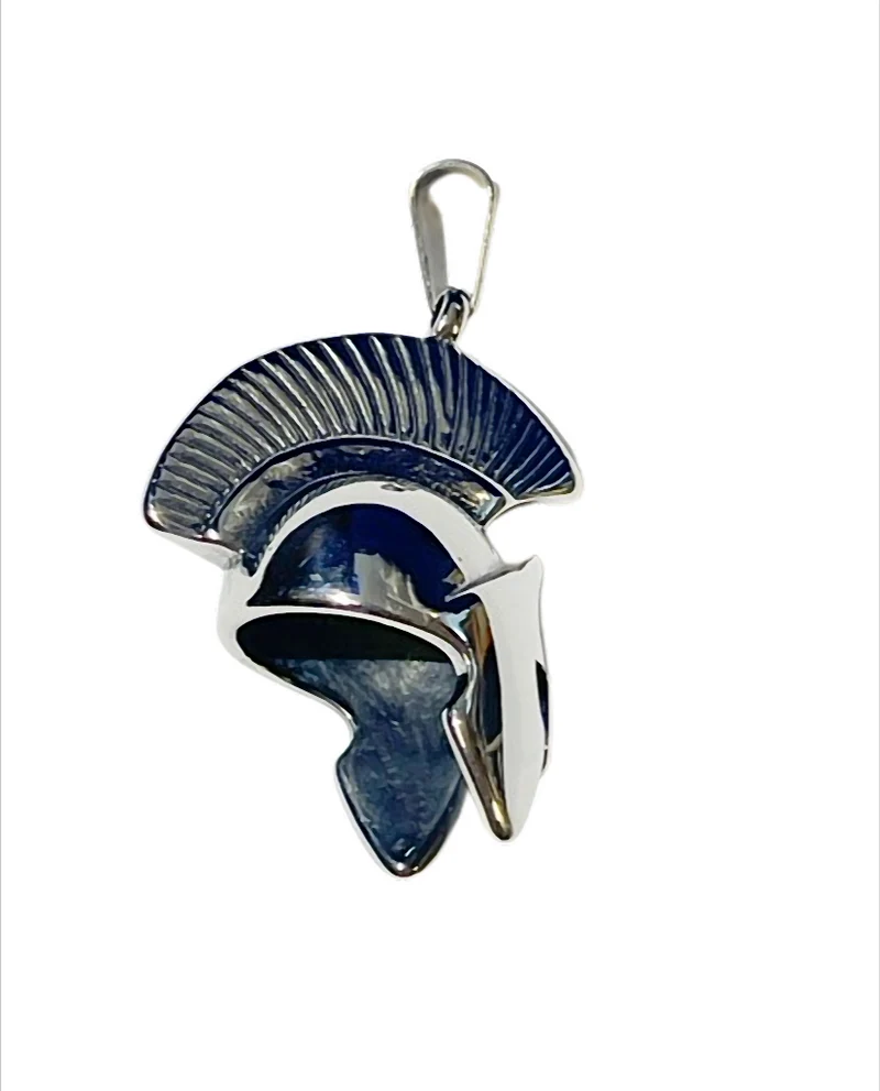 Aquila Maximus – Gladiatorenhelm Anhänger aus Edelstahl, ca. 50 × 35 × 23 mm