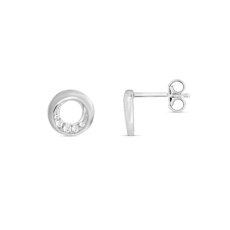 Stephan Koch Damen Ohrstecker Basics mit Zirkonia Silber 5.1424
