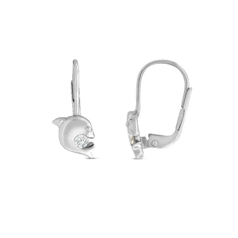 SK Basics Damen Ohrhänger Deflin mit Zirkonia Silber 5.1310.R