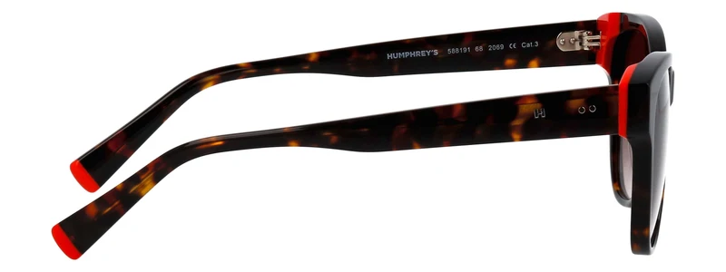 Sonnenbrille Azetat HU ORANGE 53X17X140