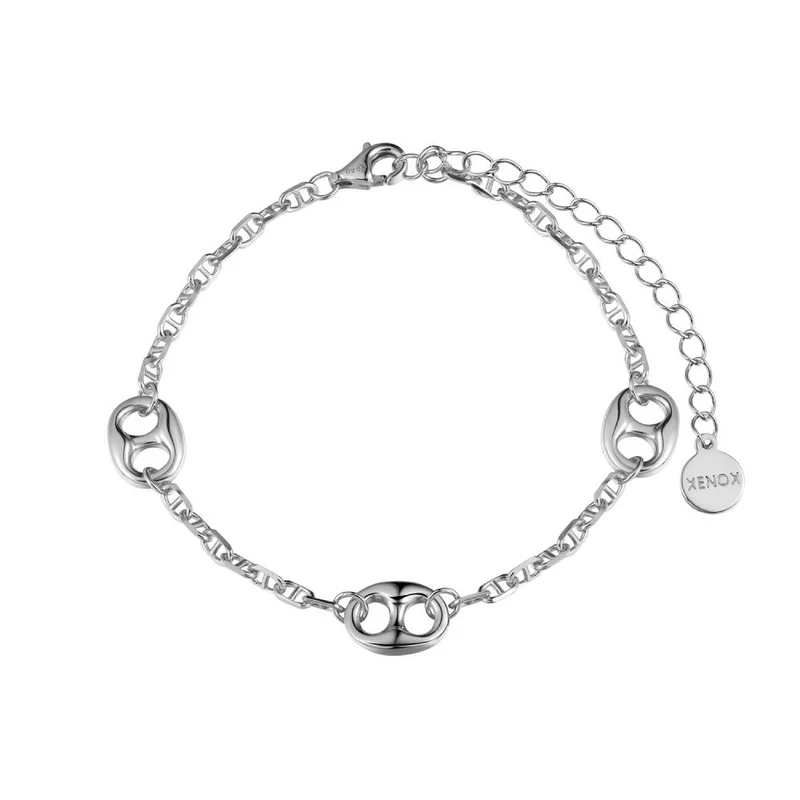 Xenox Damen Armband Silber XS91416