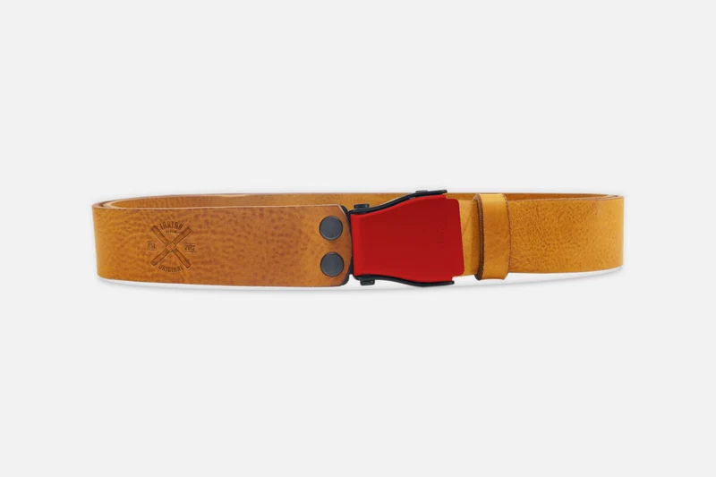 GÜRTEL STANDARD COGNAC LIGHT/MIXED ROT