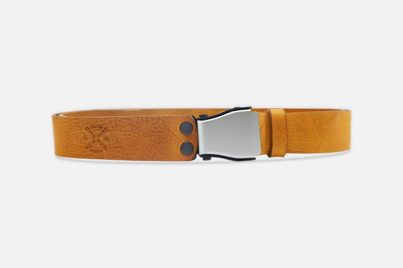 GÜRTEL STANDARD COGNAC LIGHT/MIXED SILBER