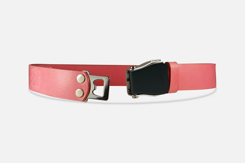 GÜRTEL STANDARD PINKY-EDITION/SCHWARZSILBER