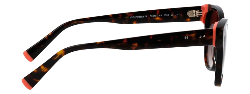 Sonnenbrille Azetat HU HAVANNA/CORALSORBET 53X17X140