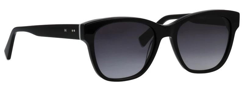 Sonnenbrille Azetat HU SCHWARZ/HELLGRAU 53X17X140