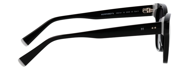 Sonnenbrille Azetat HU SCHWARZ/HELLGRAU 53X17X140