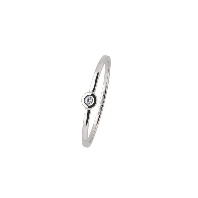 Xenox Fine Kollektion Damen Diamant-Ring 375er Weißgold XG4052/56