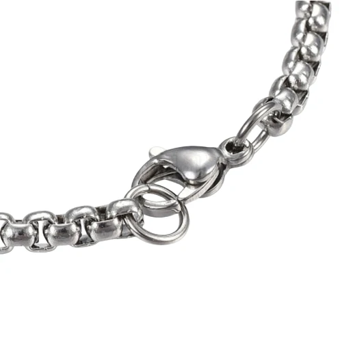Byzantinerkette aus Edelstahl – 50 cm lang – 3 mm stark