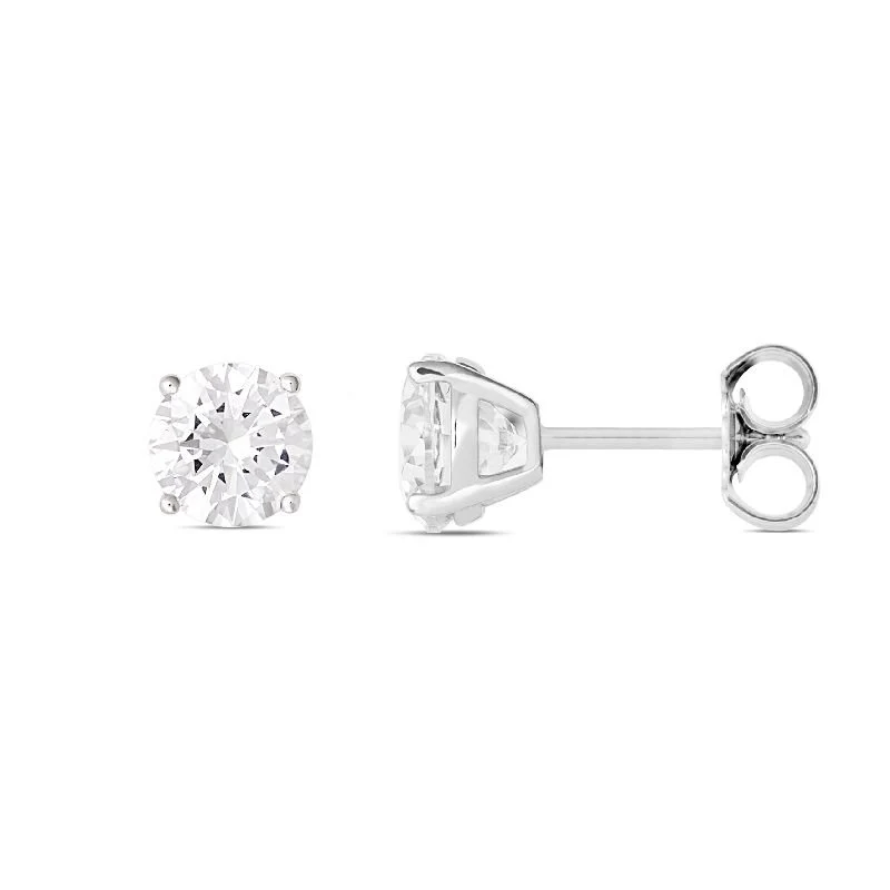 SK Basics Damen Zirkonia Ohrstecker Silber 31.1055.R