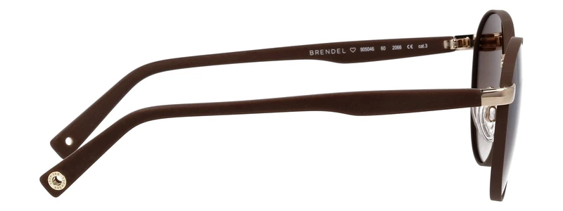 Sonnenbrille Metall BL UNBESCHWERTESSCHOKOBRAU-HELLGOLD 53X19X140