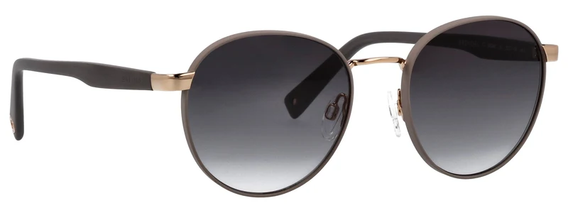 Sonnenbrille Metall BL BRAUNGOLD/KIESELGRAU 53X19X140