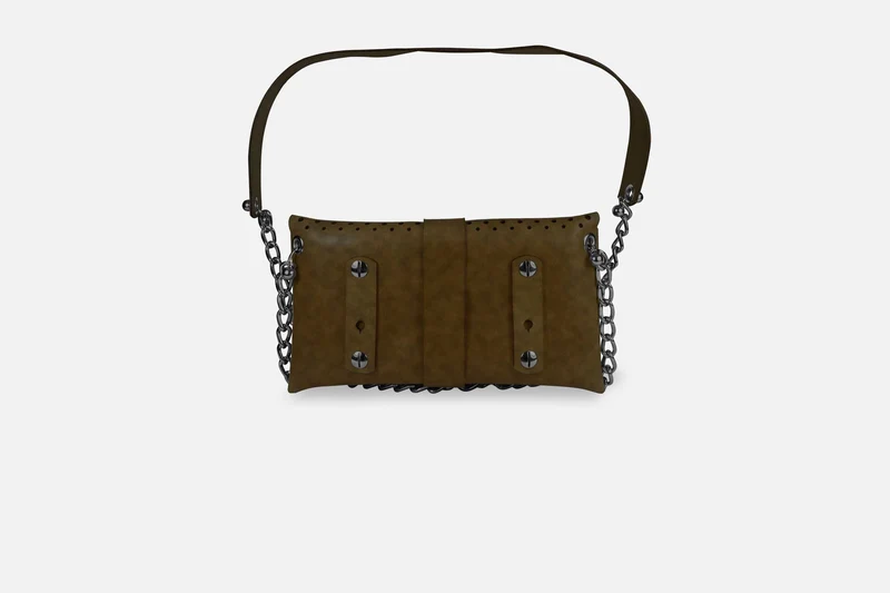 MINI BAG VINTAGE BROWN/SCHWARZ