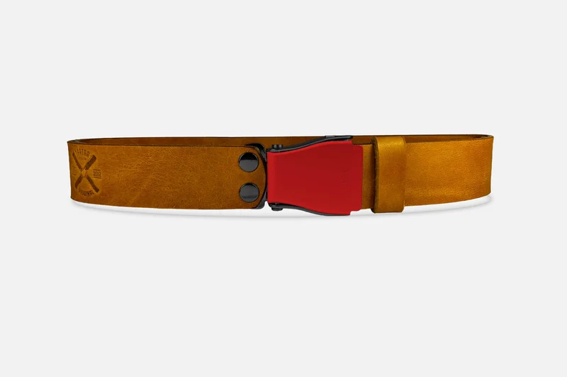 GÜRTEL STANDARD COGNAC/MIXED ROT