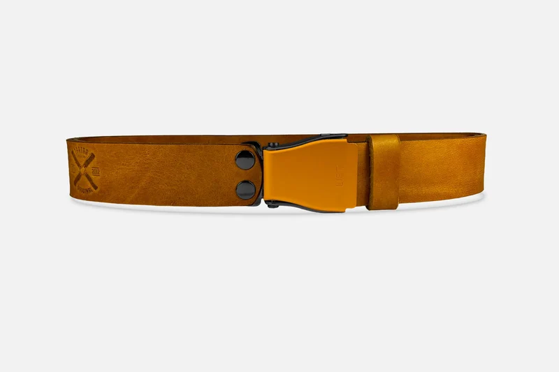 GÜRTEL STANDARD COGNAC/MIXED ORANGEGOLD