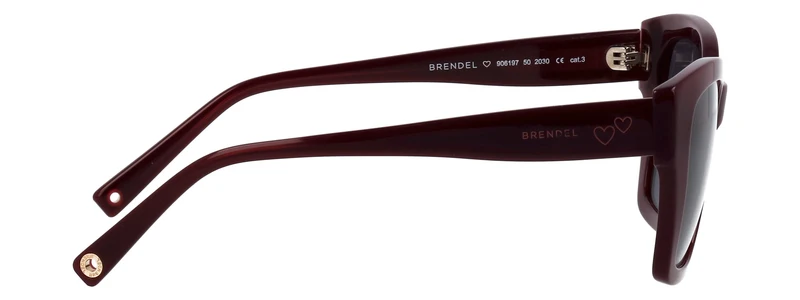 Sonnenbrille Azetat BL Bordeaux 53X20X140