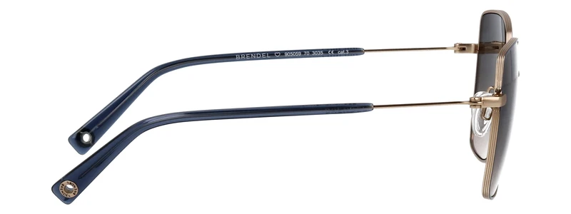 Sonnenbrille Metall BL BLAU 56X17X140