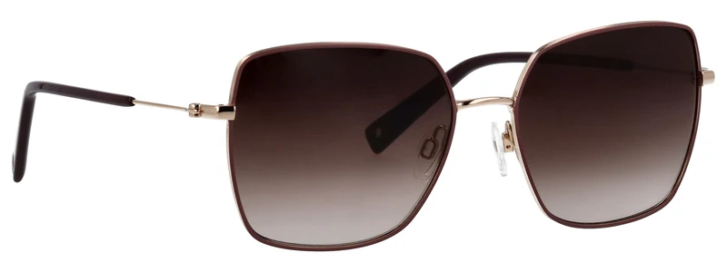 Sonnenbrille Metall BL AUBERGINE 56X17X140