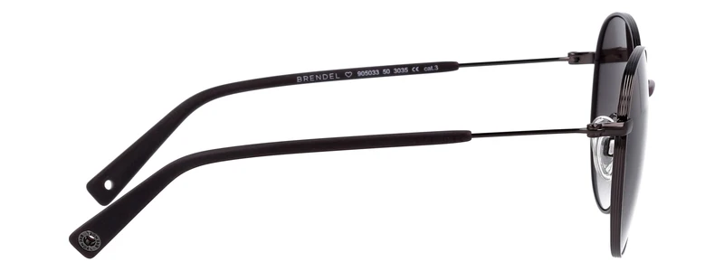 Sonnenbrille Metall BL Anthrazit 55X20X140