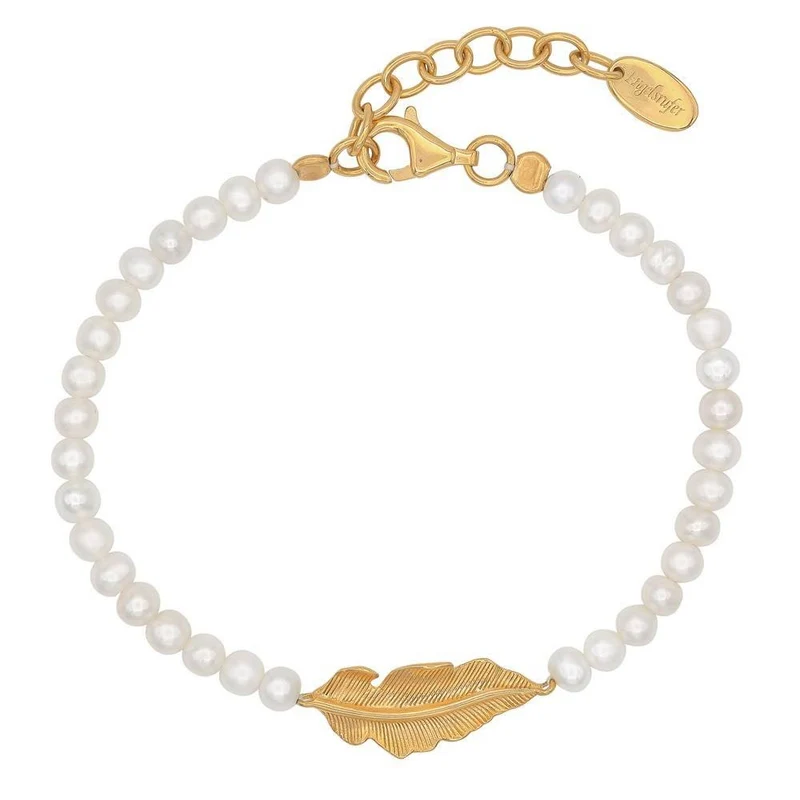 Engelsrufer Damen Perlen Armband Silber ERB-GLORY-FEDE