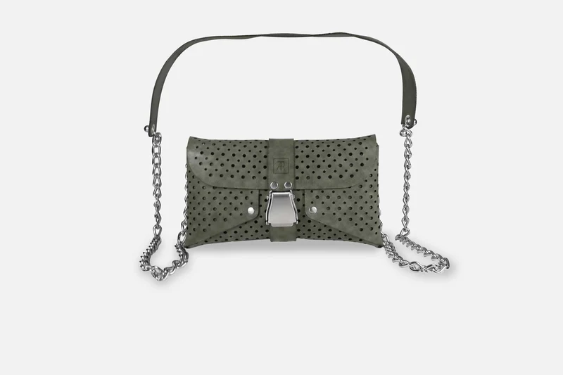 MINI BAG VINTAGE ASH/SILBER MATT