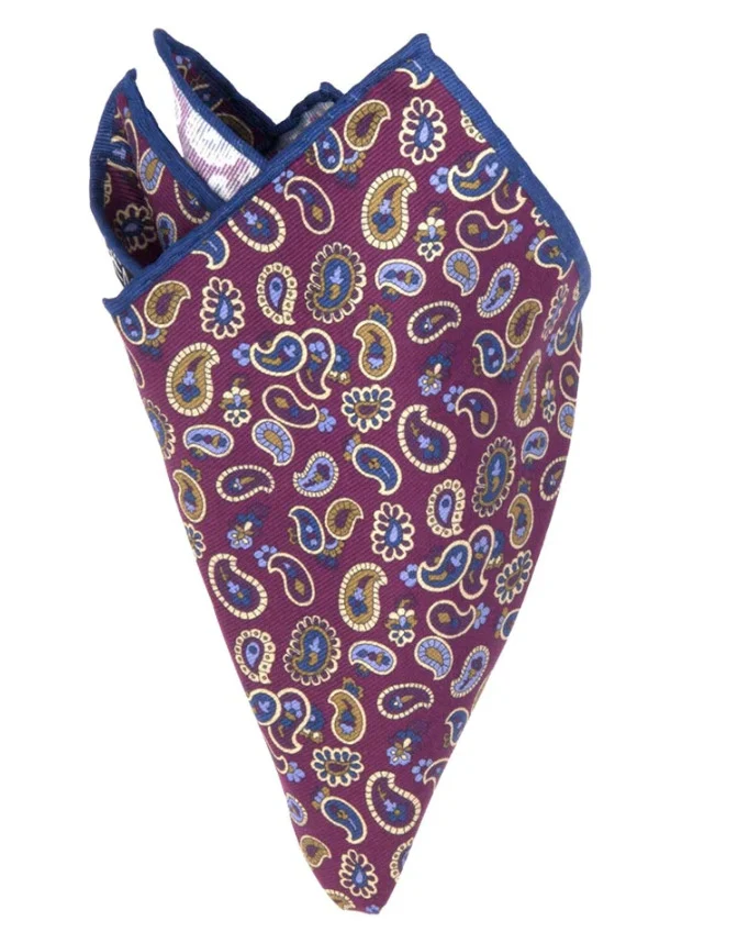 Mogador-Einstecktuch mit Paisley-Muster