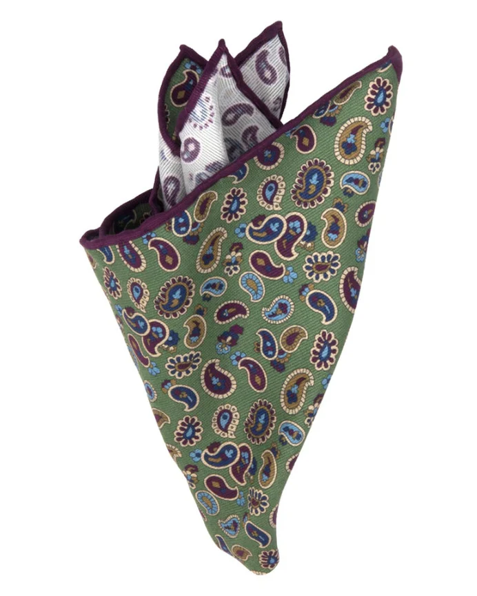 Mogador-Einstecktuch mit Paisley-Muster