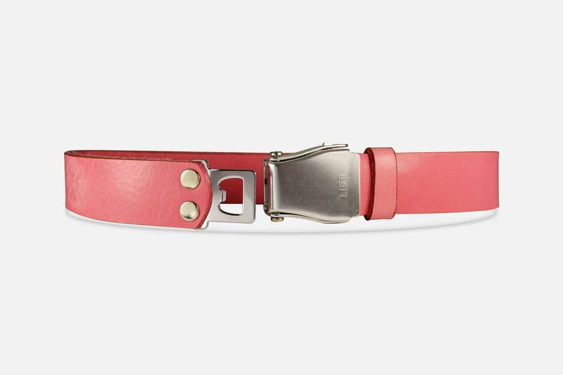 GÜRTEL STANDARD PINKY-EDITION/ROH SILBER