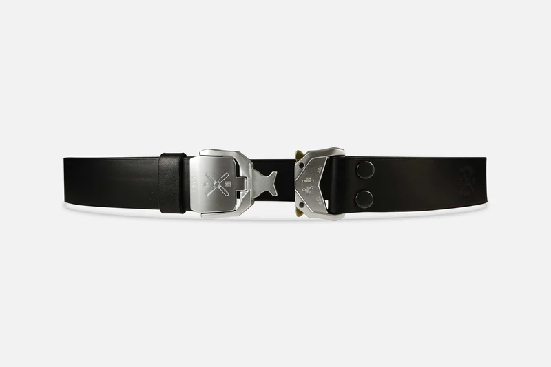 GÜRTEL TARTAR X - BUTTERO BLACK/SILBER