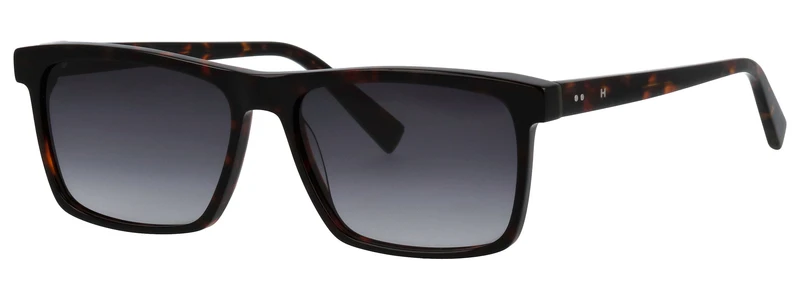 Sonnenbrille Azetat HU BRAUN 56X15X145