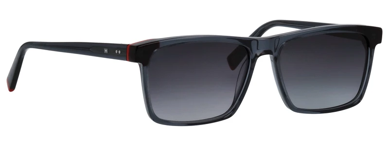Sonnenbrille Azetat HU Rot 56X15X145