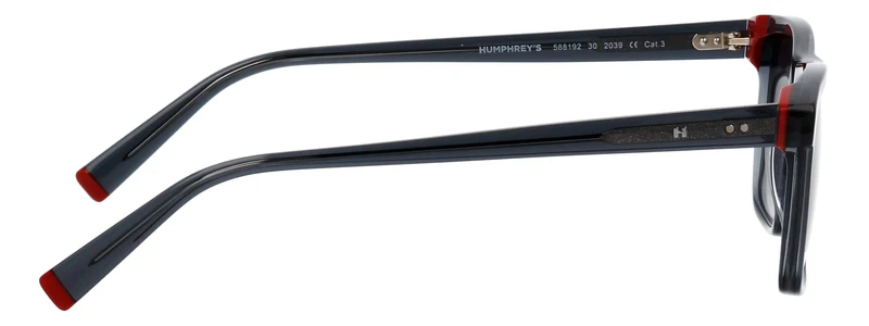 Sonnenbrille Azetat HU Rot 56X15X145