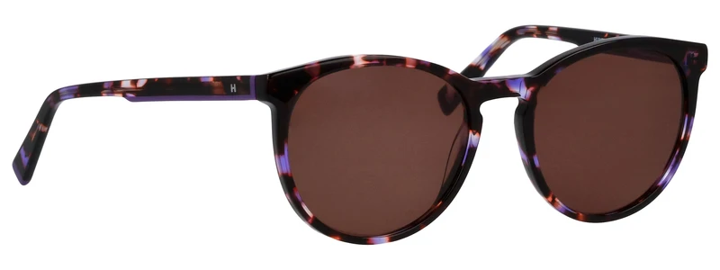 Sonnenbrille Azetat HU HAVANNA/PURPLEPOWERMATT 53X18X140