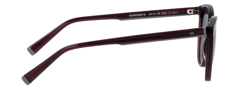 Sonnenbrille Azetat HU AUBERGINE 53X18X140