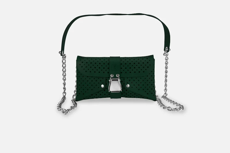 MINI BAG TOSCANA FOREST/SILBER GLÄNZEND