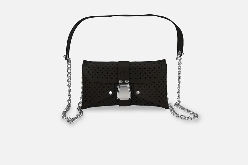 MINI BAG TOSCANA BLACK/SILBER MATT