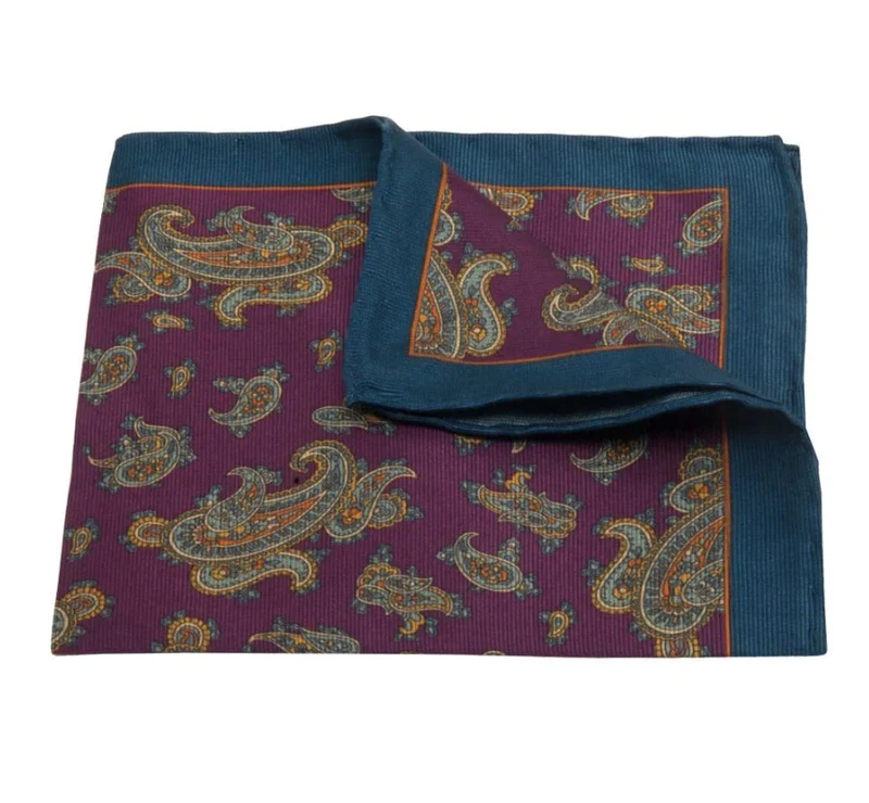 Mogador-Einstecktuch mit Paisley-Muster